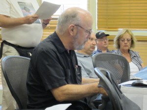 Joe Haldeman reading the names of nominees for the 2012 Hugo awards at LepreCon.in Tempe, AZ.