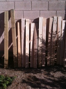 Raw wood for aquarium rack at www.ricknovy.com