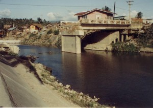 Ormoc city damaged bridge in 1992 on www.ricknovy.com